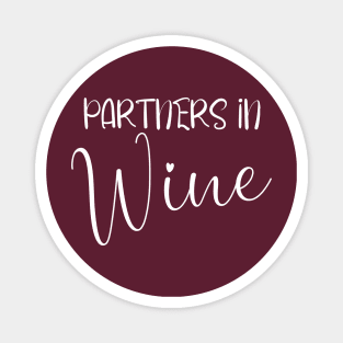 Partners in wine Magnet